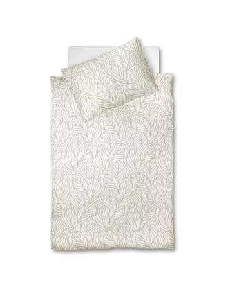 FLEURESSE | Damast Bettwäsche OPAL 70x90cm/140x200cm Creme | 